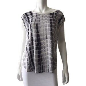 Dip Dyed Side Slit Blouse